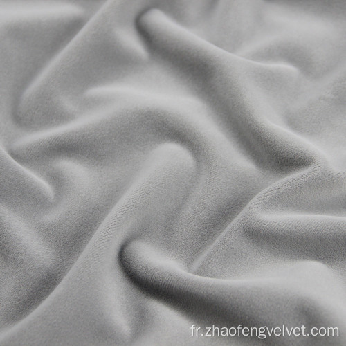 Canapé-upolstery en polyester tissu tricoté en velours mosha